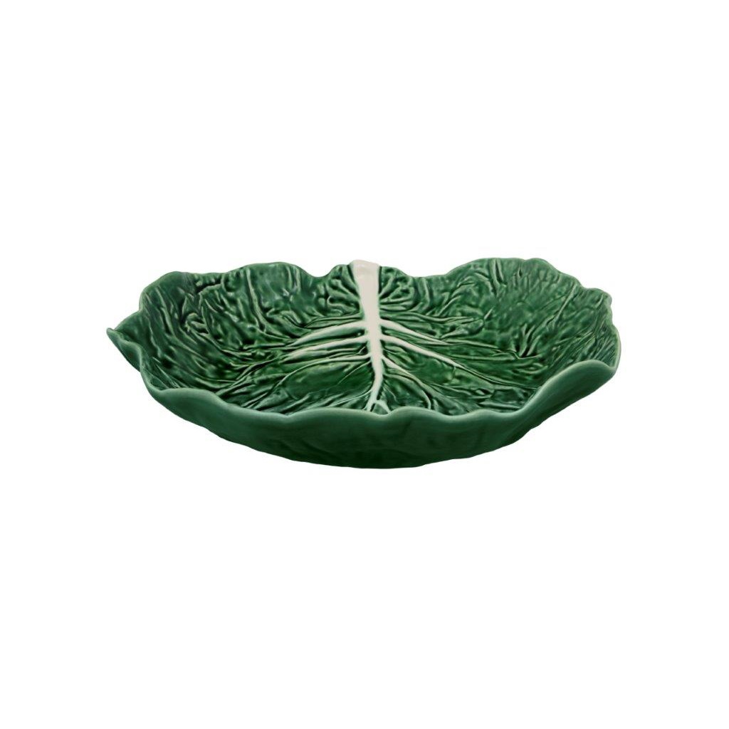Салатник 36см."Cabbage" зеленый