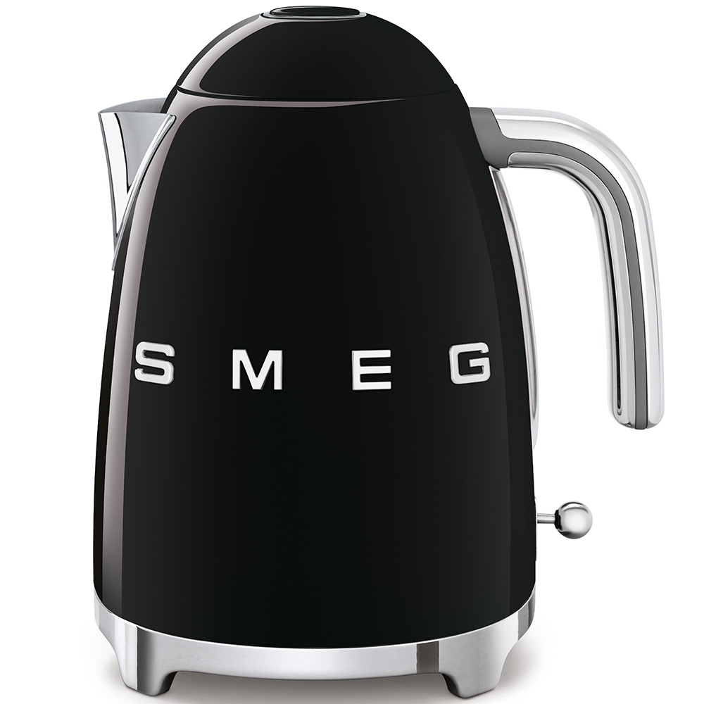 Чайник электричесткий "Smeg", 1,7 л, черный, 2400 Вт