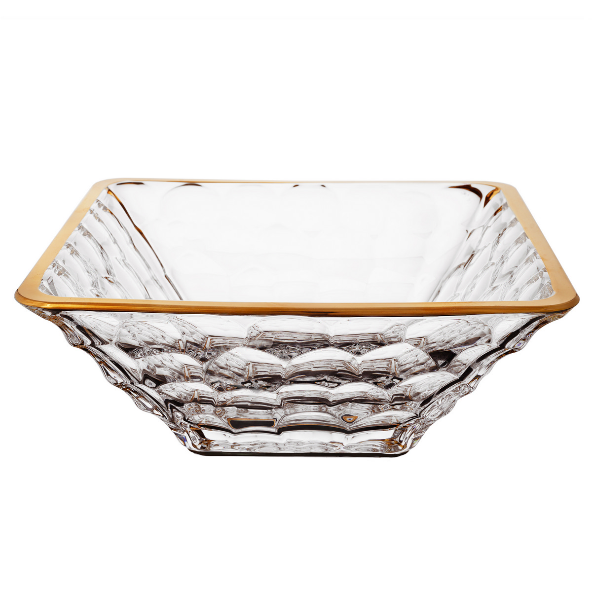 Ваза 26см."Marble Голд"